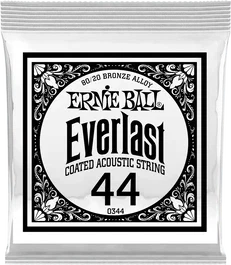 Ernie Ball Jeu de 6 cordes acoustiques Bronze 80/20 calibre 044