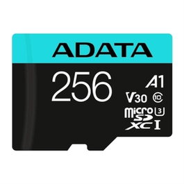 Adata Carte Micro SD AUSDX256GUI3V30SA2 256 GB avec adaptateur