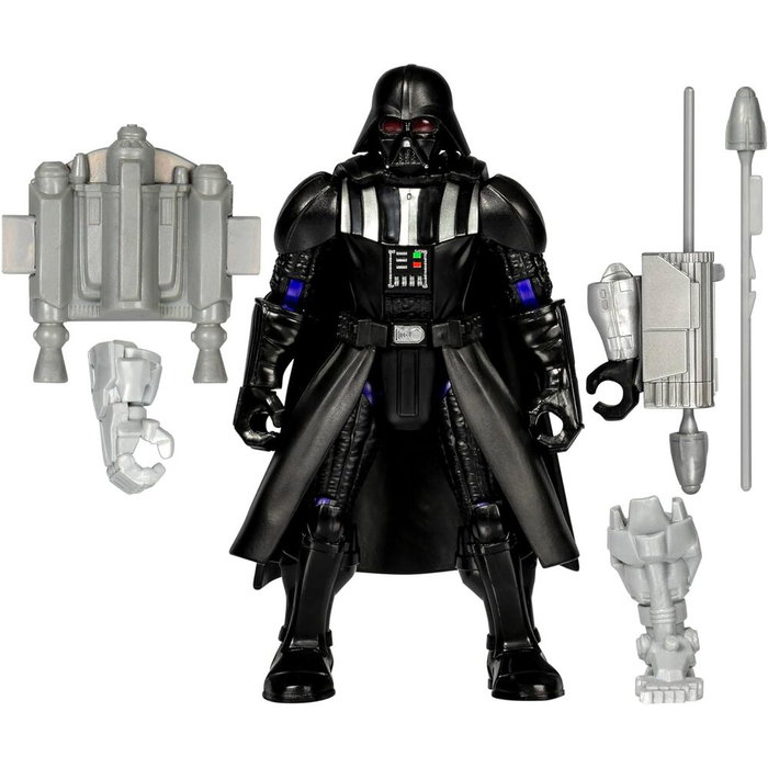 HASBRO Star Wars - Figurine Darth Vader Deluxe Mix Mashers 12 cm, articulée avec connecteurs universaux compatibles série