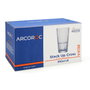 Arcoroc Lot de 6 Verres Hauts Stack'Up Cross 35 cL en Verre Trempé
