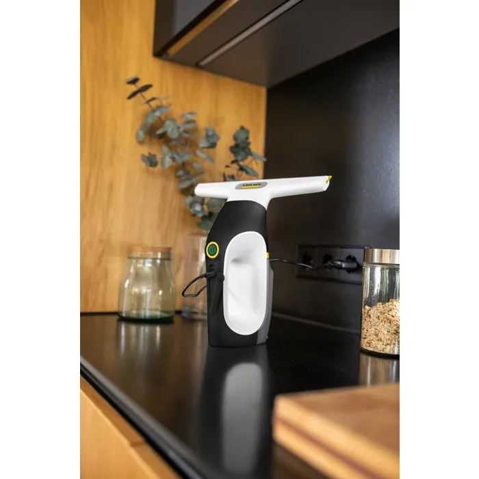 Karcher WV 3 Comfort Care - Nettoyeur de vitres - Raclette XL 280 mm - Autonomie 35 min - Nettoie jusqu'à 105 m² - Crochet de rangement Hook!It