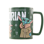 PYRAMID Tasse de céramique avec housse en peluche Grogu (The Child) Mandalorian Star Wars 440ml - Nylon - Compatible micro-ondes et lave -vaisselle