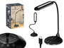 GIFTDECOR Lampe Flexo avec Chargeur Noir Plastique 25x30x12 cm USB (Set de 6)