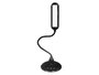 GIFTDECOR Lampe Flexo avec Chargeur Noir Plastique 25x30x12 cm USB (Set de 6)