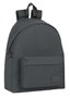 Safta Mochila Basic Sac à Dos Gris 33 x 42 x 15 cm pour Tous - 3 à 99 ans