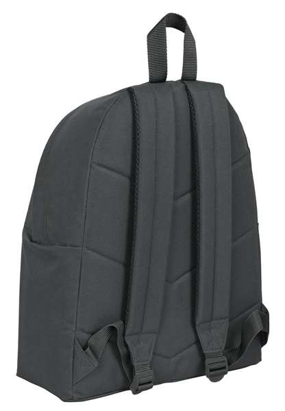 Safta Mochila Basic Sac à Dos Gris 33 x 42 x 15 cm pour Tous - 3 à 99 ans