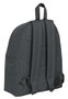 Safta Mochila Basic Sac à Dos Gris 33 x 42 x 15 cm pour Tous - 3 à 99 ans