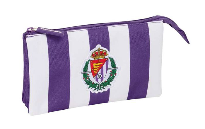 Safta Portatodo Triple Real Valladolid - Organisateur triple, 22 x 12 x 3 cm, adapté aux enfants à partir de 3 ans
