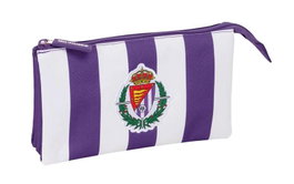 Safta Portatodo Triple Real Valladolid - Organisateur triple, 22 x 12 x 3 cm, adapté aux enfants à partir de 3 ans