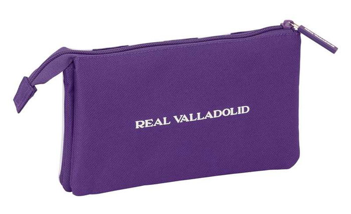 Safta Portatodo Triple Real Valladolid - Organisateur triple, 22 x 12 x 3 cm, adapté aux enfants à partir de 3 ans