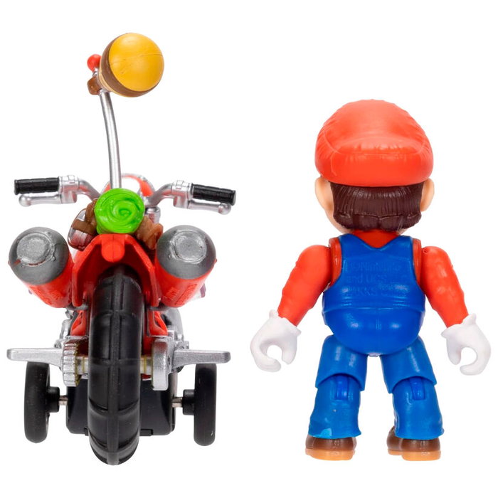 Jakks Pacific Figurine Mario avec Moto à Rétrofriction Super Mario Galaxy