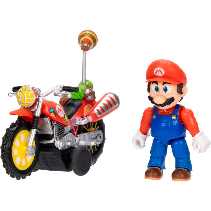 Jakks Pacific Figurine Mario avec Moto à Rétrofriction Super Mario Galaxy
