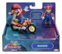 Super Mario Galaxy, le film figurine avec Moto à Rétrofriction Mario 6 cm
