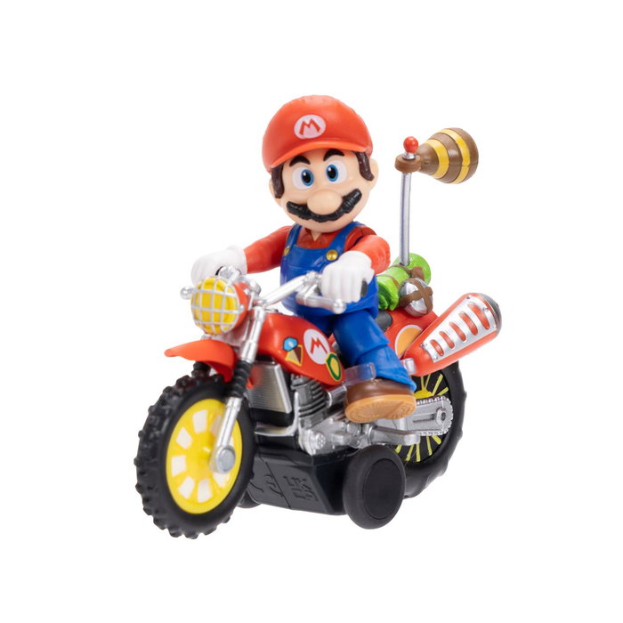 Jakks Pacific Figurine Mario avec Moto à Rétrofriction Super Mario Galaxy