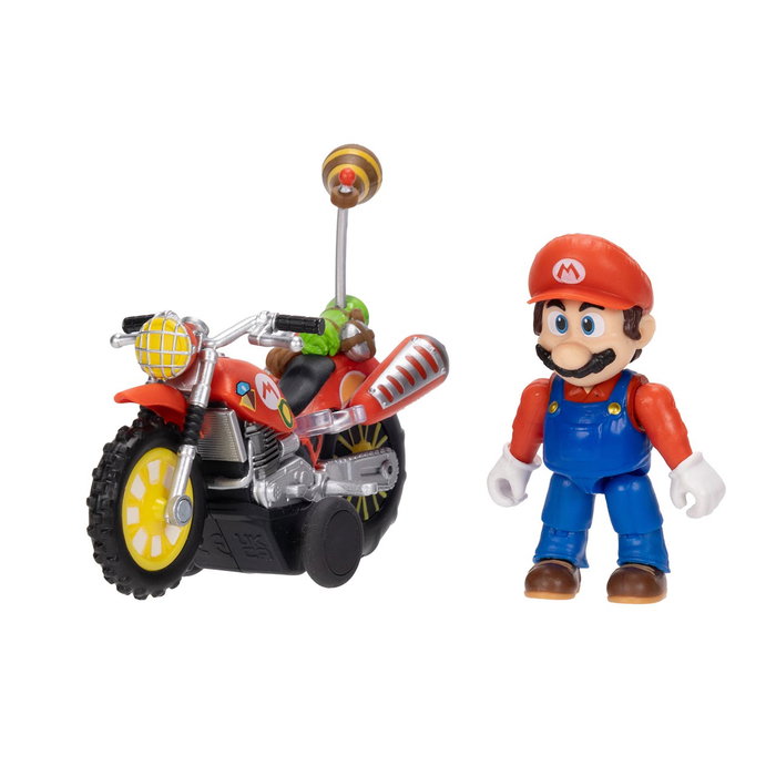 Jakks Pacific Figurine Mario avec Moto à Rétrofriction Super Mario Galaxy