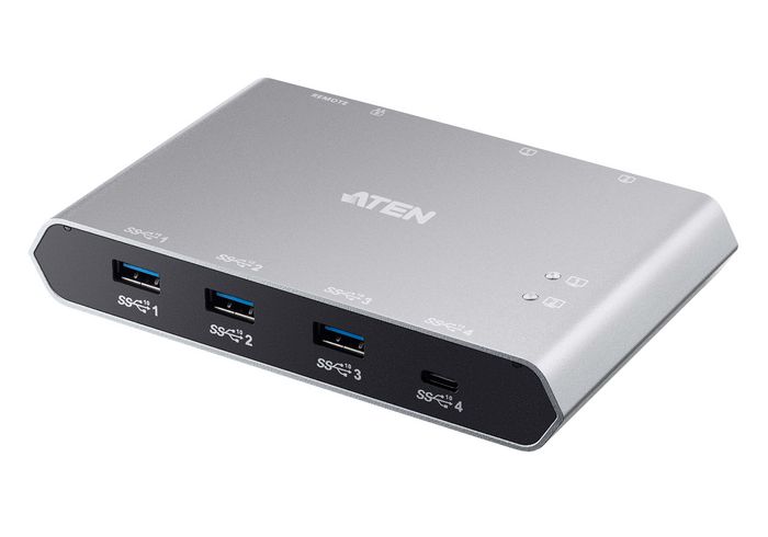 Aten US3342 Commutateur de partage USB-C Gen 2 pour 2 ordinateurs portables et 4 périphériques USB Aten US3342 Commutateur de partage USB-C Gen 2 pour 2 ordinateurs portables et 4 périphériques USB