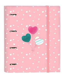 Safta Carp 4 Ani Blackfit8 - Jouet de bain pour enfants 3 ans et plus, balles multicolores "Globitos", dimensions 27x32x3,5 cm, rose