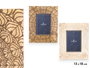 GIFTDECOR Lot de 6 cadres photo Budda 13 x 18 cm - Blanc-Naturel