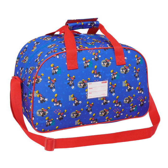 Sac de sport Mickey Mouse Clubhouse Today Bleu 40 x 24 x 23 cm