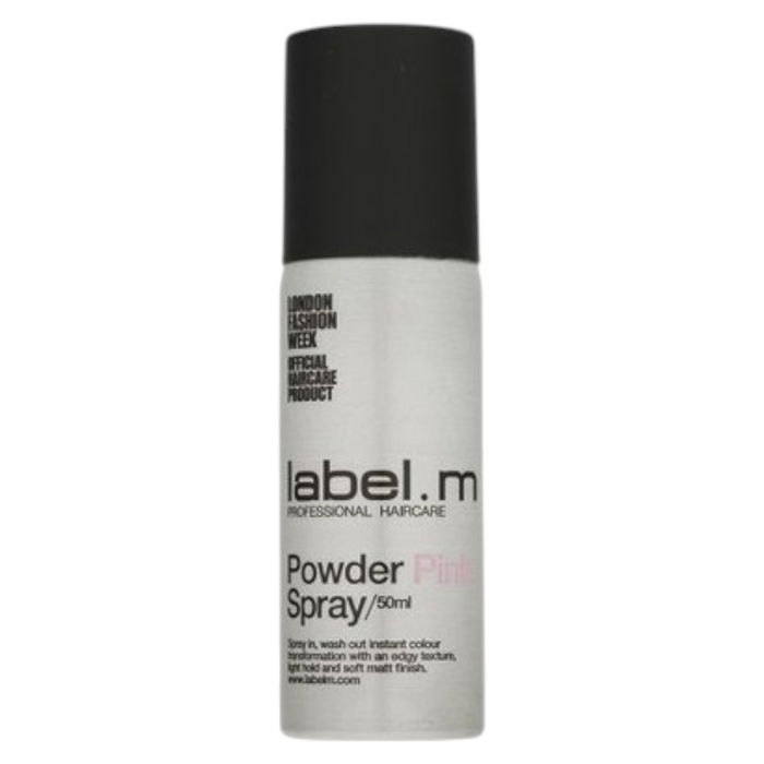 Label.M Spray Retouche Racines Powder Pink - Pour cheveux, Temporaire, Coloration, 50 ml Label.M Spray Retouche Racines Powder Pink - Pour cheveux, Temporaire, Coloration, 50 ml