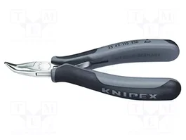 KNIPEX Pince à bec semi-rond courbé ESD 115 mm