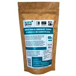 Alternativa 3 Couverture de chocolat blanc BIO 40% cacao 225 g