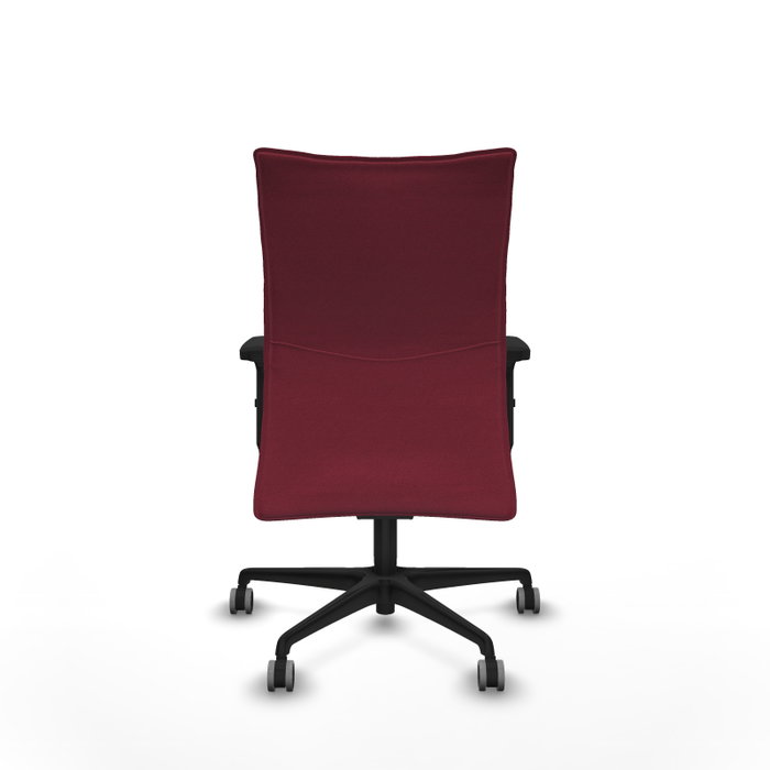 Piqueras Y Crespo Chaise de bureau Albacete confidente, mécanisme Synchro, tissu Granat Piqueras Y Crespo Chaise de bureau Albacete confidente, mécanisme Synchro, tissu Granat