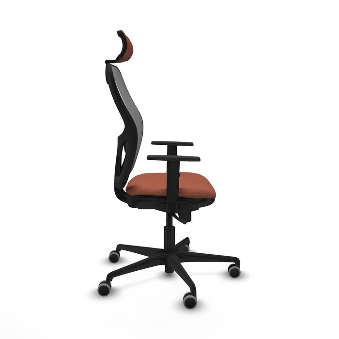 Piqueras y Crespo Chaise de Bureau 1D036G2 Marron Gris