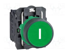 SCHNEIDER ELECTRIC Commutateur bouton-poussoir Harmony XB5 Vert 22mm NO 1 Pos. stable