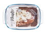 VIVALTO Bandeja rectangulaire en borosilicate avec anses 2000ml