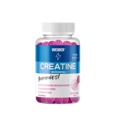 WEIDER Micronized 200 Mesh Creatine 66 g Gomme Chicle WEIDER Micronized 200 Mesh Creatine 66 g Gomme Chicle
