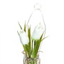BigBuy Home Plante décorative Blanc et Vert