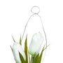 BigBuy Home Plante décorative Blanc et Vert