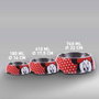 Cerdá Mangeoire pour chien Minnie T3M:M - Taille M - Multicolore - Pour chiots dès la naissance
