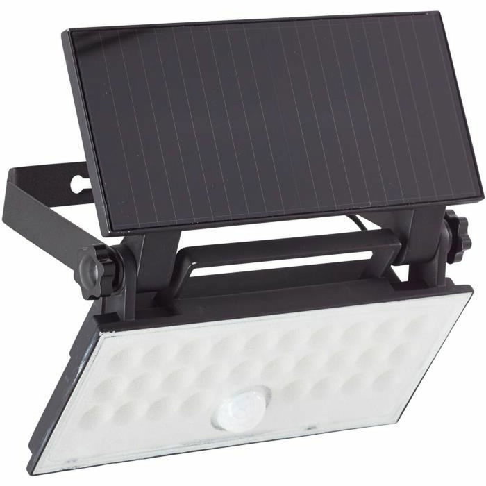 Brilliant Applique extérieure LUTON LED et solaire Noir