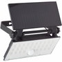 Brilliant Applique extérieure LUTON LED et solaire Noir