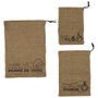 Cook Concept Jeu de 3 sacs de conservation en jute