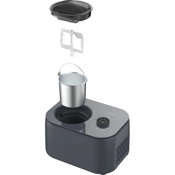 Medion MD 100116 Sorbetière 1 L avec compresseur - Glace, yaourt et slushies - 100 W