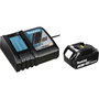 Makita DUR193RF Coupe-bordure sans fil avec batterie 3,0 Ah et chargeur rapide
