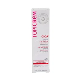 Topicrem CICA Crème Apaisante Réparatrice et Hydratante pour Peaux Endommagées - 40 ml