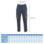 WOLFPACK LINEA PROFESIONAL Pantalon de travail bleu foncé Spandex Taille 52