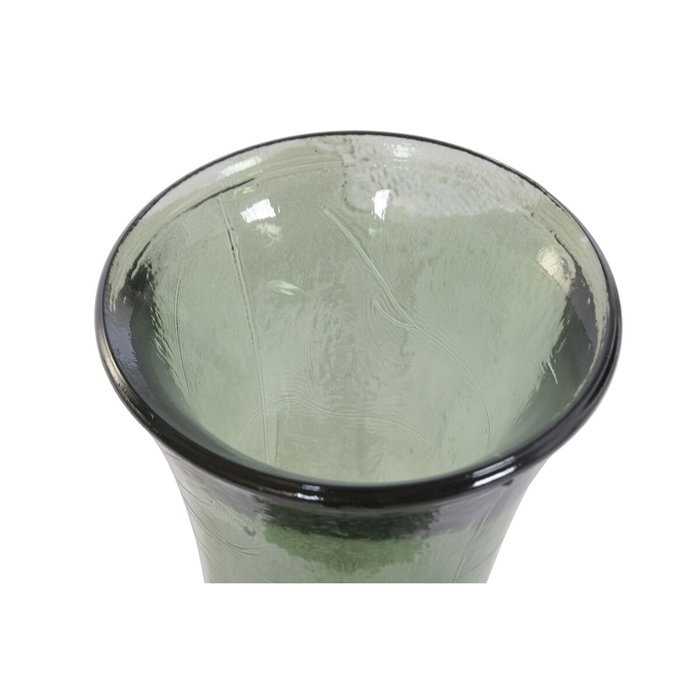 Home ESPRIT Vase Vert Cristal recyclé Style artisanal Tropical 30 x 30 x 100 cm Home ESPRIT Vase Vert Cristal recyclé Style artisanal Tropical 30 x 30 x 100 cm