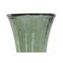 Home ESPRIT Vase Vert Cristal recyclé Style artisanal Tropical 30 x 30 x 100 cm