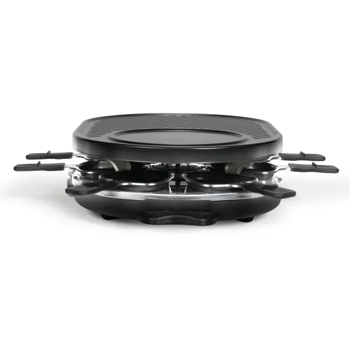 Onli ON1035N - Appareil 3 en 1 raclette, grill et crêpière pour 8 personnes