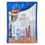 Trixie Collation pour Chat 5 x 5 g Saumon Dinde Agneau Foie Oiseaux