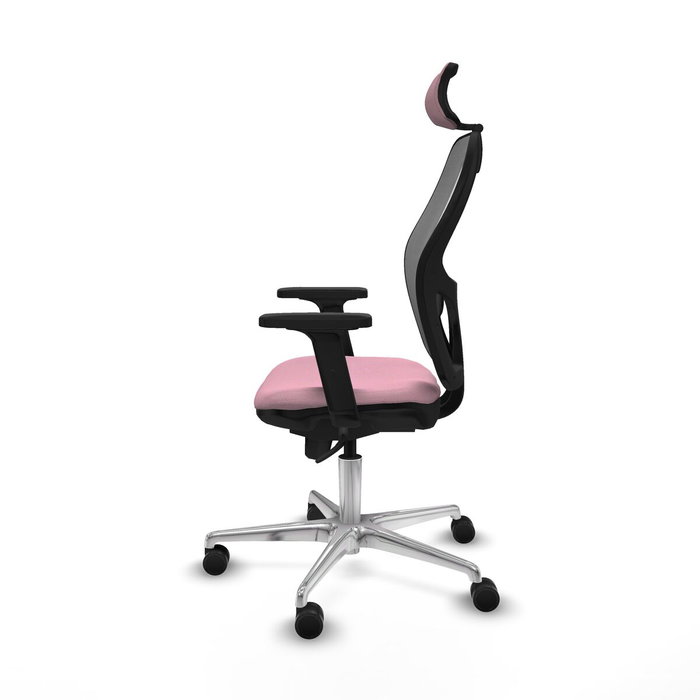 Piqueras y Crespo Chaise de Bureau avec Appui-tête Jorquera Rose