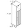 Home Deco Factory Meuble Papier WC Klaus