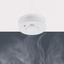 Smartware Rm250 Détecteur de fumée photoelectrique blanc Ø10,5 x 3,5 cm 20-40 m²