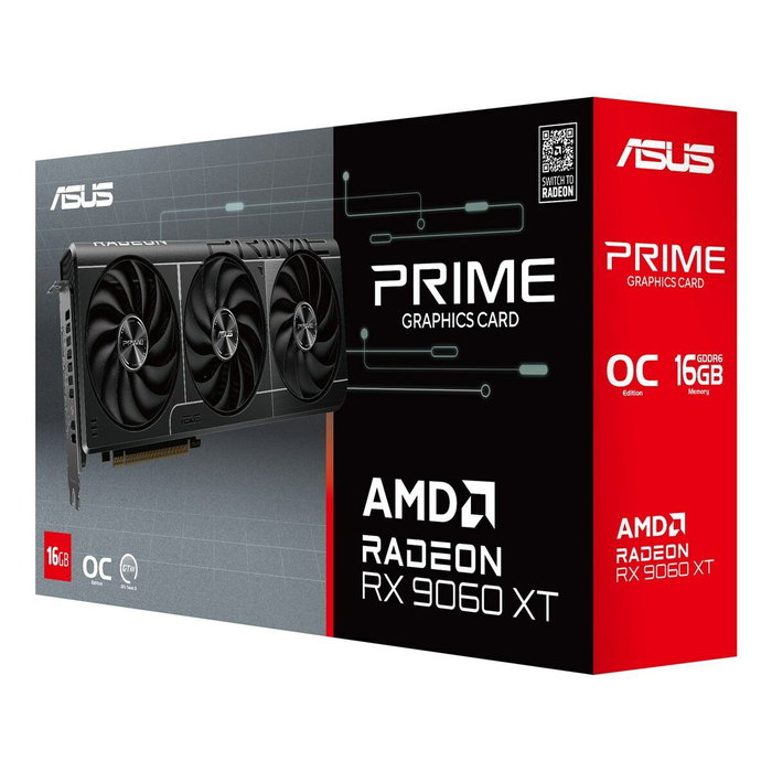 Carte Graphique Asus 90YV0LF1-M0NA00 RADEON RX 9060 XT 16 GB GDDR6