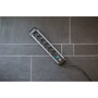 Brennenstuhl Multiprise Premium-Alu-Line 6 Prises avec Interrupteur 3500 W (3 m)